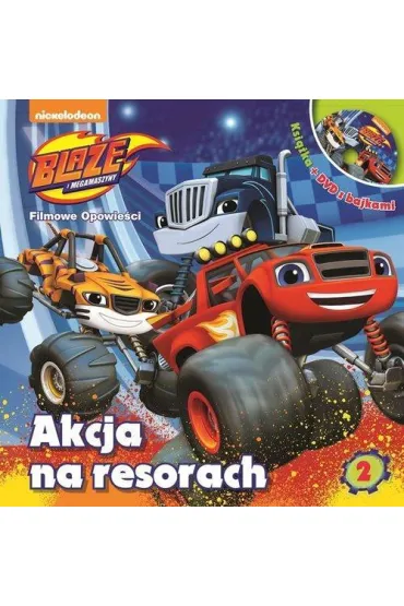 Akcja na resorach blaze i megamaszyny + dvd