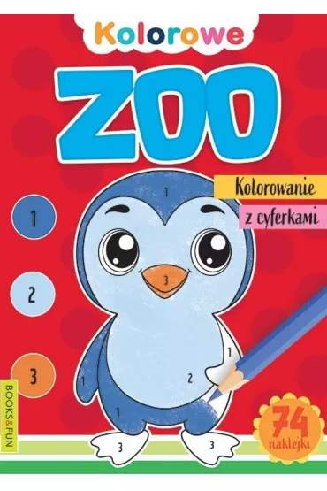 ZOO. Kolorowanie z cyferkami