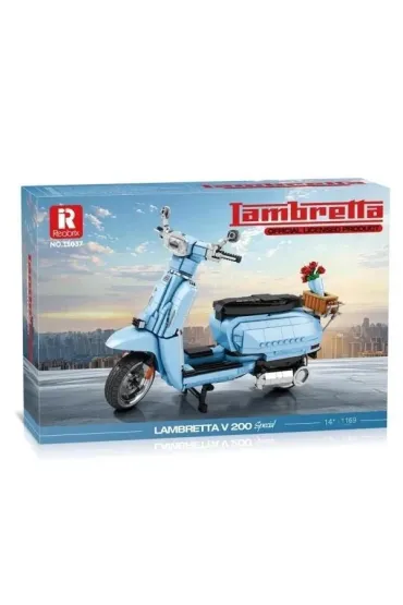 Klocki Lambretta V200 Blue 1169el