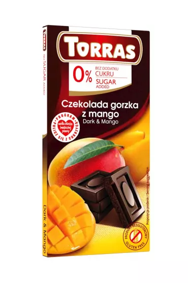Torras Czekolada gorzka z mango 75 g