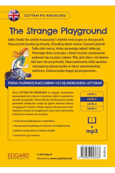 Tajemniczy plac zabaw. The strange playground. Czytam po angielsku - Olga Akman, Bulent Akman