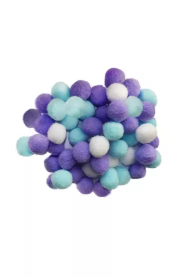 incood. Zestaw pompon�w 50 szt.