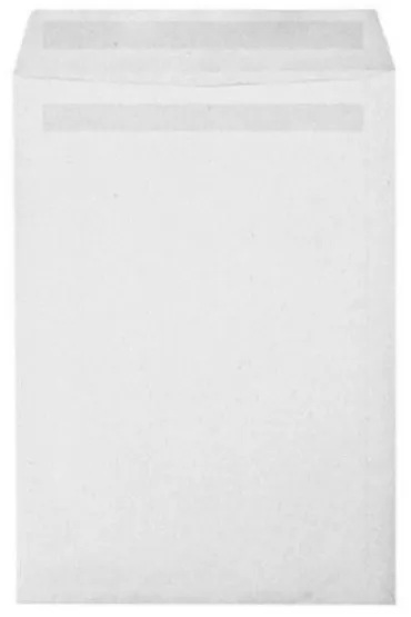 Koperta C4 SK bia�a 90g.(229x324) poddruk niebieski 25 szt.