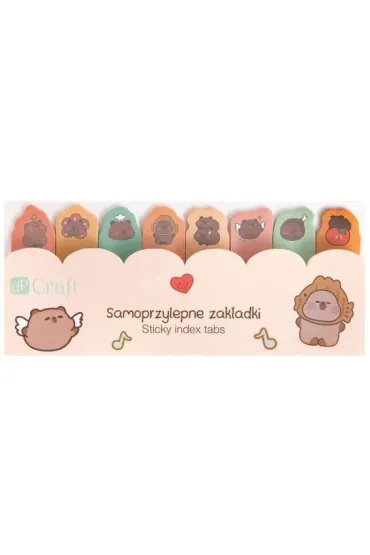 dpCraft Samoprzylepne zak�adki indeksuj�ce Kapibara 8 szt.