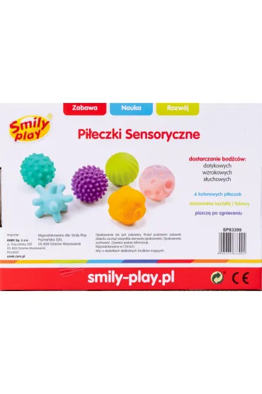 Pi�eczki sensoryczne SP83399 AN01 Smily Play