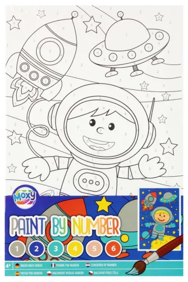 Malowanie po numerach - Astronauta Omega Toys