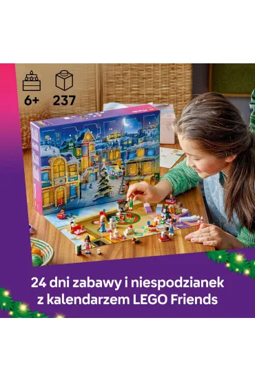 LEGO Friends Kalendarz adwentowy na 2025 rok 42668