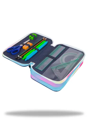 CoolPack Pi�rnik potr�jny z wyposa�eniem Jumper 3 Blue Unicorn