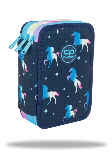 CoolPack Pi�rnik potr�jny z wyposa�eniem Jumper 3 Blue Unicorn