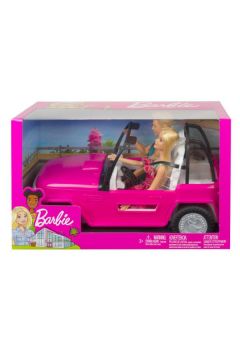 Plaowy Jeep Cruiser z lalkami Barbie i Ken Mattel