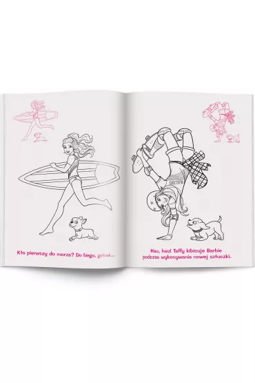 Barbie Dreamhouse Adventures. Naklejam i Koloruj�
