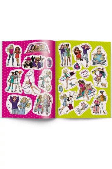 Barbie Dreamhouse Adventures. Naklejam i Koloruj�
