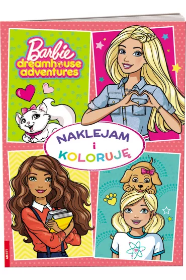 Barbie Dreamhouse Adventures. Naklejam i Koloruj�