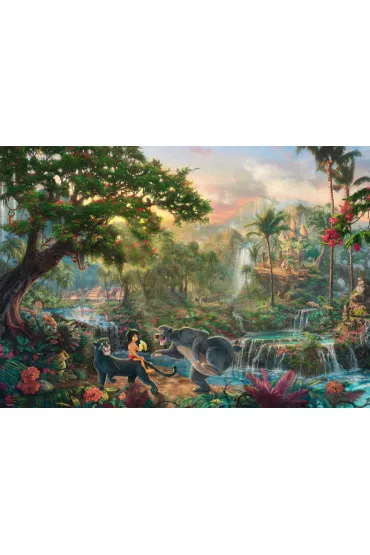Puzzle 1000 el. Ksi�ga d�ungli G3 - Thomas  Kinkade