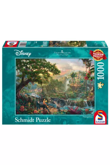 Puzzle 1000 el. Ksi�ga d�ungli G3 - Thomas  Kinkade