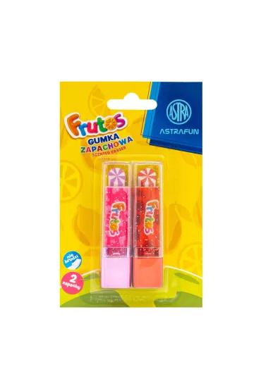 Gumka zapachowa w kszta�cie szminki Astra Frutos 2szt.blister