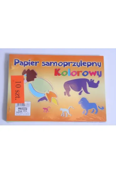 Starpak Papier kolorowy samoprzylepny A5 8 kartek