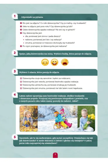 Dzie� dobry, moje emocje! Praktyczna pomoc edukacyjna dla dzieci w wieku wczesnoszkolnym - Renata  Malek