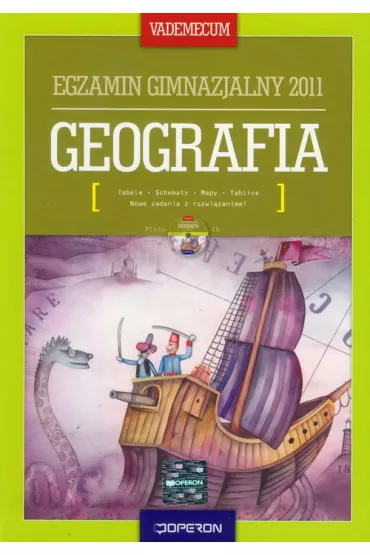 Geografia Vademecum Egzamin gimnazjalny 2011 z p�yt� CD - Bo�ena D�browska, Zbigniew Zaniewicz