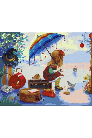 Ideyka Malowanie po numerach - Polyket wyrusza 40x50cm