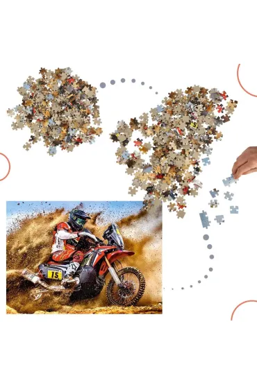 Puzzle 300 el. Dirt Bike Power Castorland