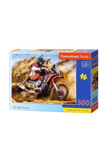 Puzzle 300 el. Dirt Bike Power Castorland