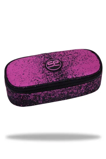 Pi�rnik saszetka owalna 1zamek 1klapka Campus Pink Dot CoolPack PATIO F062979 CP