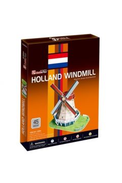 Puzzle 3D Holland Windmill Cubic Fun
