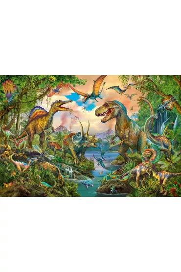 Puzzle 150 el. Dinozaury + tatua�e Schmidt