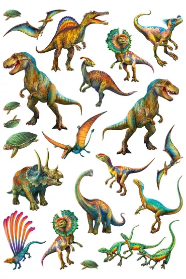 Puzzle 150 el. Dinozaury + tatua�e Schmidt