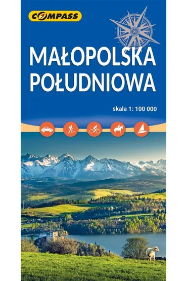 Ma�opolska Po�udniowa mapa skala 1 : 100 000