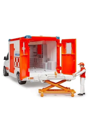 MB Sprinter Ambulans z figurk� ratownika