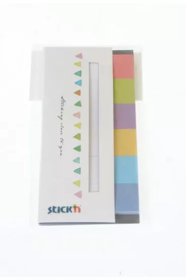 Stickn Zak�adki indeks. papierowe mix 6 kol. neon Candy