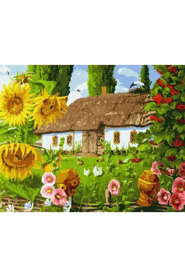 Ideyka Malowanie po numerach - Sercu mi�y kraj 40x50cm