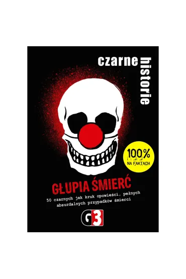 Czarne historie - G�upia �mier� (nowa edycja) G3 - Corinna Harder, Jens Schumacher