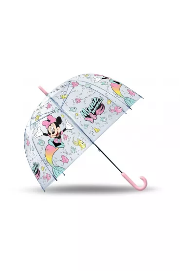 Parasolka przezroczysta automatyczna 48 cm Myszka Minnie