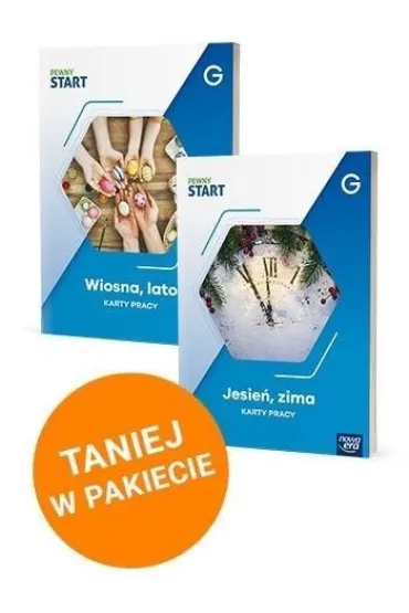 Pakiet Pewny start. Poziom G: Karty pracy. Jesie�, zima, wiosna, lato