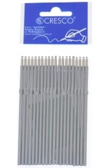 Cresco Wk�ad do d�ugopisu plastikowy czarny SADPEx11513 20 szt.