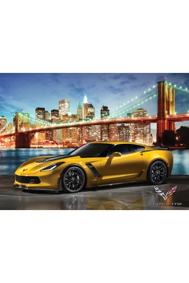 Puzzle 1000 el. Corvette Z06 Eurographics
