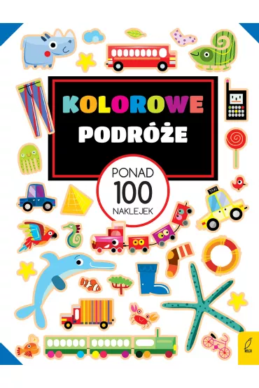 Ponad 100 naklejek. Kolorowe podr�e