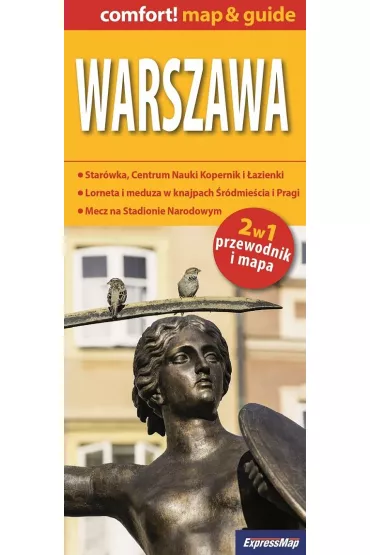Warszawa map&guide PL