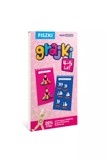 Fiszki Grajki 4-5 lat - Kinga Perczy�ska