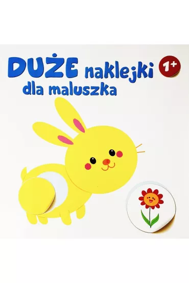 Du�e naklejki dla maluszka 1 + kr�lik