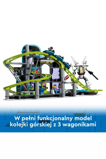 LEGO City Park �wiat Robot�w z rollercoasterem 60421