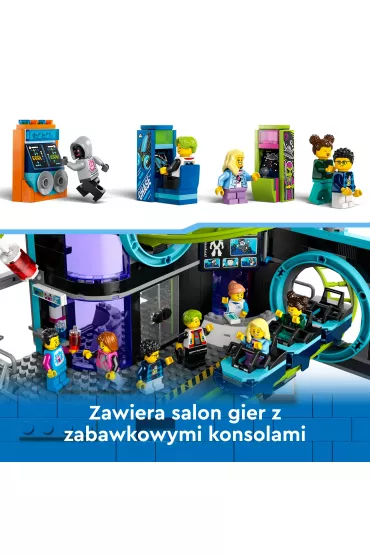 LEGO City Park �wiat Robot�w z rollercoasterem 60421