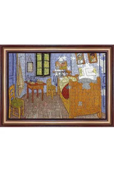 Puzzle Puzzlorama 500 el. Pok�j van Gogha w Arles Trefl