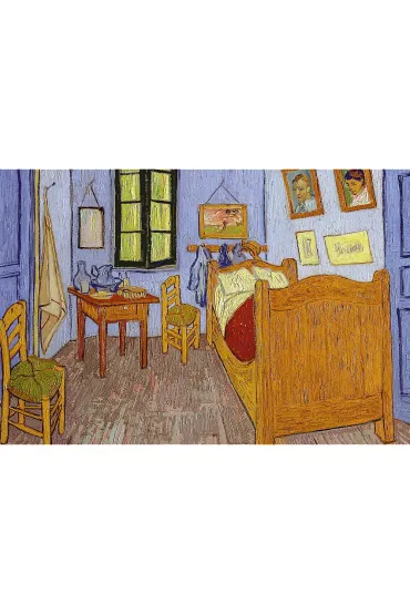Puzzle Puzzlorama 500 el. Pok�j van Gogha w Arles Trefl