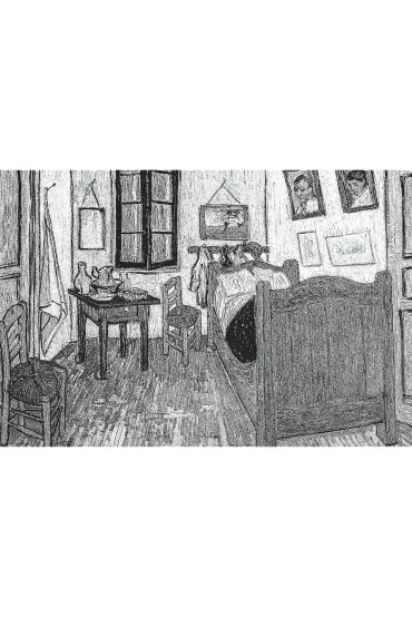 Puzzle Puzzlorama 500 el. Pok�j van Gogha w Arles Trefl
