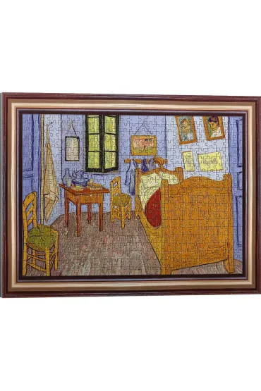 Puzzle Puzzlorama 500 el. Pok�j van Gogha w Arles Trefl