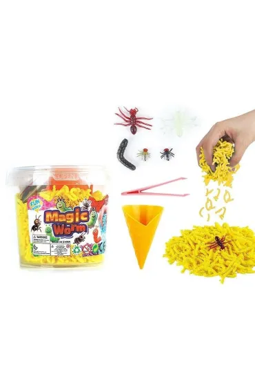Magiczne robaki w wiaderku Adar